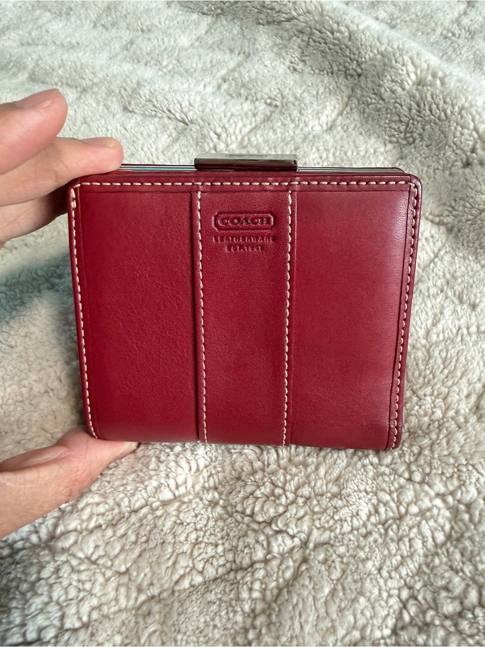 Coach Vintage Glove-tanned leather wallet